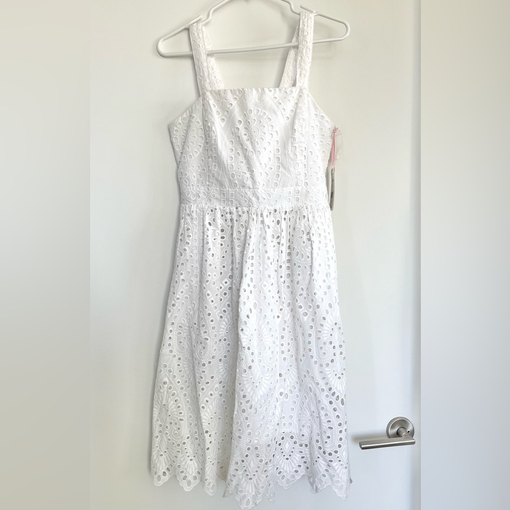 Vineyard Vines cotton woman dress. White.